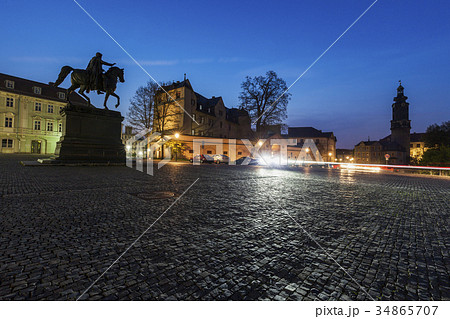 Germany, Thuringia, Weimar, Empty Place of Democracy 34865707
