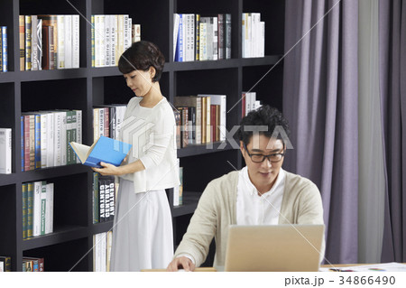 ノートパソコン ノートブック 夫婦 34866490
