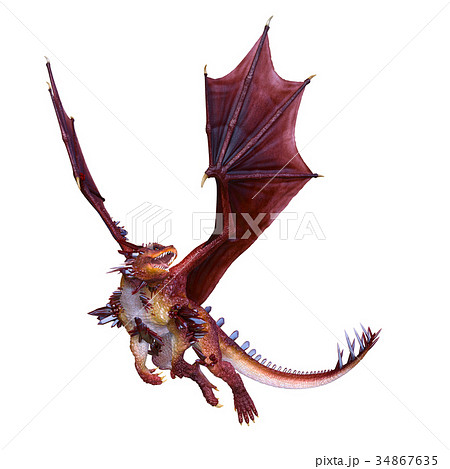 ドラゴンのイラスト素材 [34867635] - PIXTA