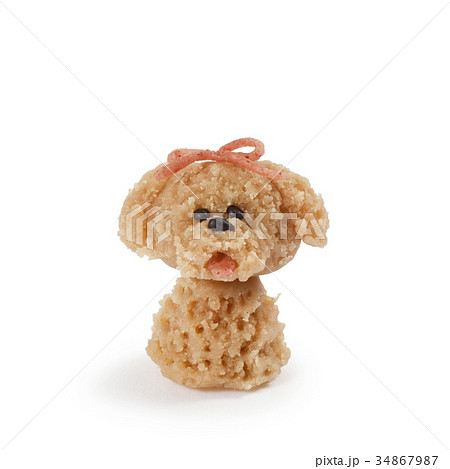 マジパンでつくったわんこ プードル マジパンでつくったわんこ プードル 34867987