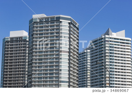 みなとみらいの高層マンション群 みなとみらいの高層マンション群 34869067