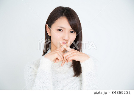 女性ポートレート 34869252