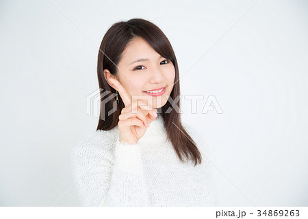 女性ポートレート 34869263