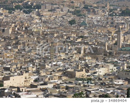 フェズの街並 フェズの街並 34869404