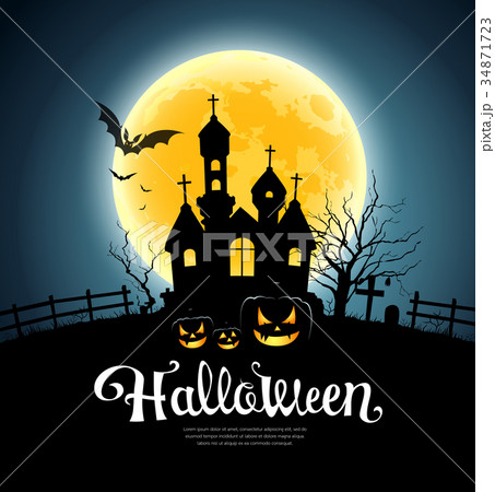 Happy Halloween party house 34871723