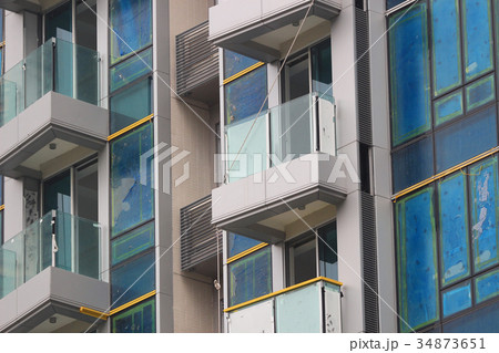 buildings in residential area, Hong Kong. buildings in residential area, Hong Kong. 34873651