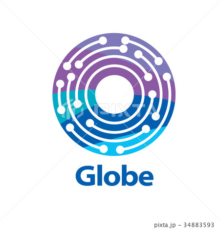 vector logo globe vector logo globe 34883593