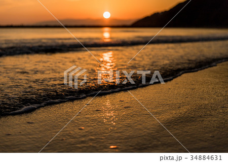 磯ノ浦 夕日② 磯ノ浦 夕日② 34884631