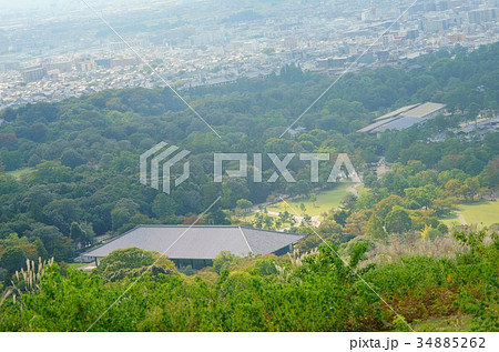 奈良若草山一重目遠景２ 34885262
