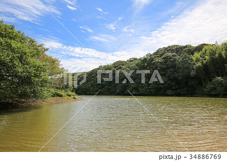 愛媛県宇和島市 中山池自然公園 中山池 愛媛県宇和島市 中山池自然公園 中山池 34886769