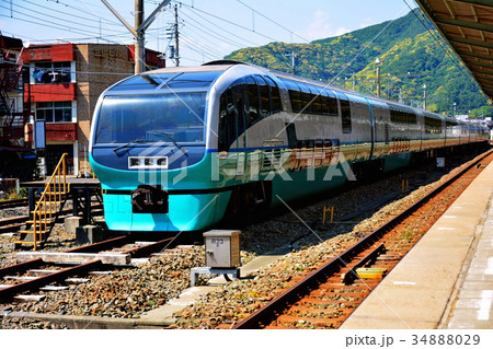 ＪＲ 251系 特急 スーパービュー踊り子　伊豆急下田 駅 （静岡県 南伊豆） 34888029