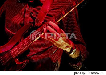 bass guitar player bass guitar player 34888787