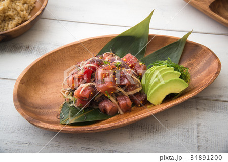 hawaiian ahi poke 34891200