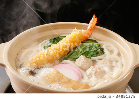 鍋焼きうどん 34891378