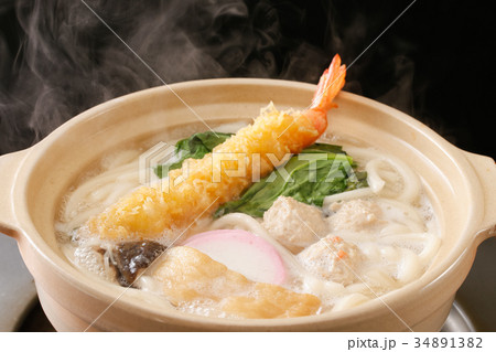 鍋焼きうどん 34891382