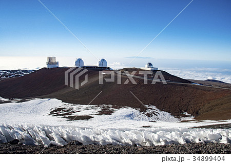 マウナケア山の山頂の眺望 34899404