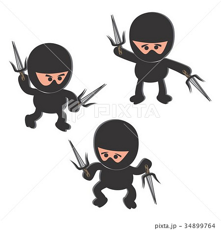 cartoon ninja 34899764