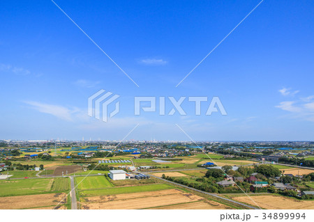 市原市　姉崎　海保　今富付近を空撮 34899994