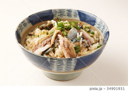 サンマご飯 34901931