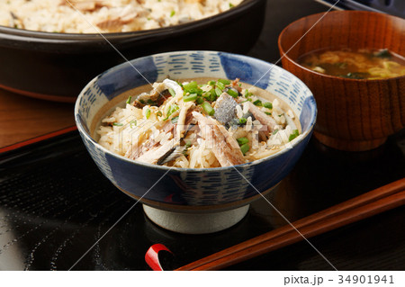 サンマご飯 34901941