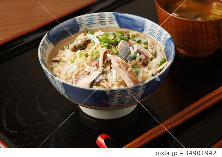 サンマご飯 34901942