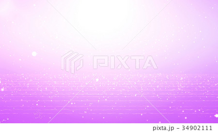 Golden glowing star particle bounce on pink, flare 34902111