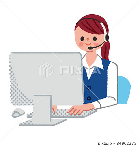 女性　オペレーター 34902275