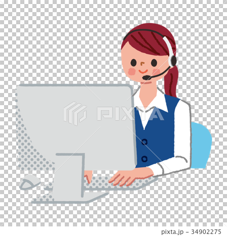 Female Operator 34902275