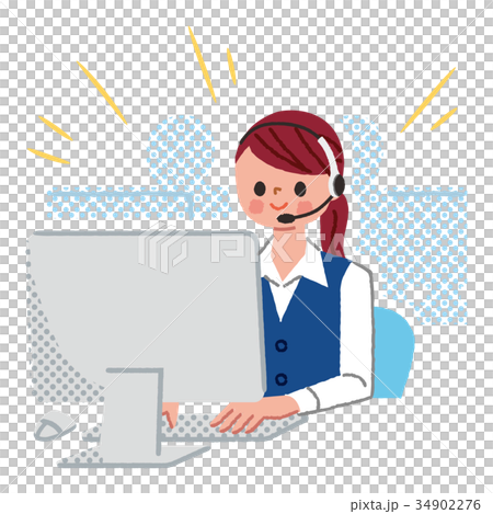 Female Operator Multiple Female Operator Multiple 34902276