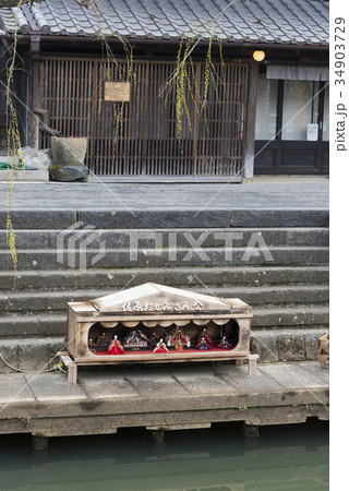 川岸の雛壇 水郷の町 佐原/千葉 川岸の雛壇 水郷の町 佐原/千葉 34903729