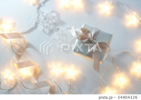 クリスマスプレゼント　ツリーライト 34904326