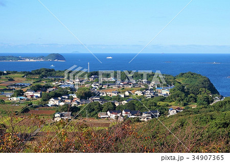 佐賀県 加部島の集落 佐賀県 加部島の集落 34907365