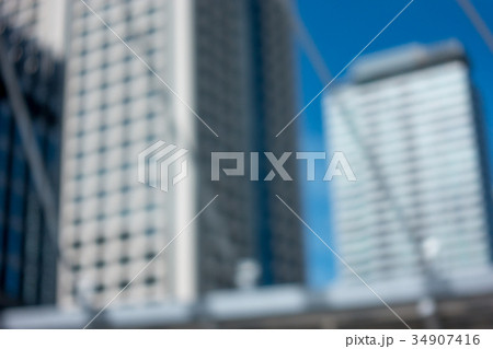 The blurry background with high building The blurry background with high building 34907416