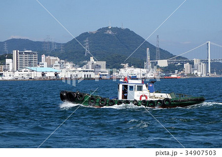 関門海峡-通船 34907503