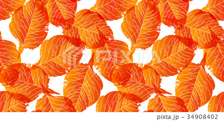 Autumn sale pattern with fall leaves Autumn sale pattern with fall leaves 34908402