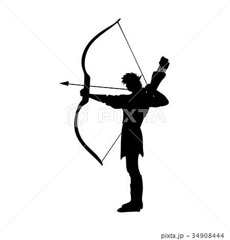 Elf silhouette ancient mythology fantasy 34908444