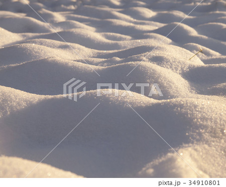 Snow drifts in winter Snow drifts in winter 34910801