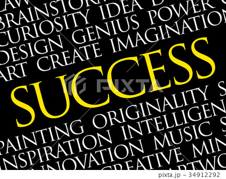 Success word cloud Success word cloud 34912292
