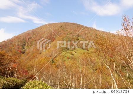 秋の赤城 黒檜山 秋の赤城 黒檜山 34912733