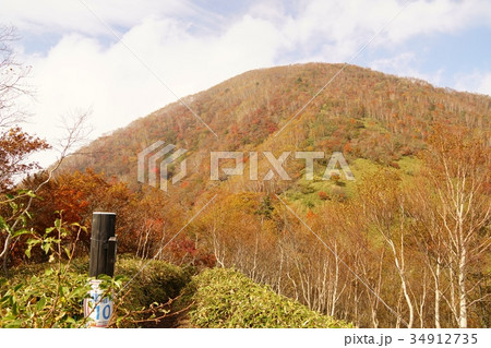 秋の赤城 黒檜山 秋の赤城 黒檜山 34912735