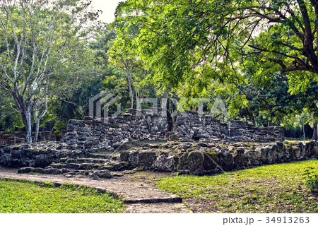 Mayan Ruins in San Gervasio 34913263