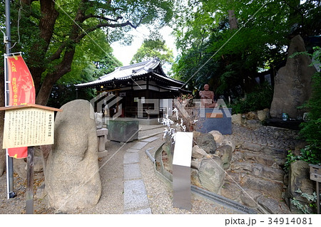 安居神社(右から) 安居神社(右から) 34914081
