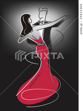 Ballroom Dance Couple. 34914364
