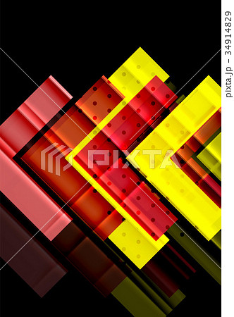 Color arrows on black background Color arrows on black background 34914829