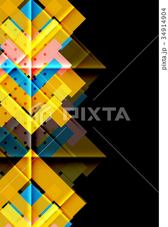 Color arrows on black background Color arrows on black background 34914904