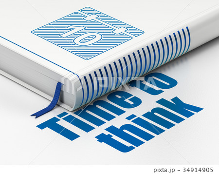Timeline concept: book Calendar, Time To Think on Timeline concept: book Calendar, Time To Think on 34914905
