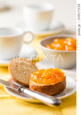 Peach orange jam 34917339