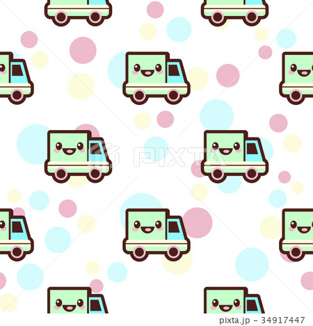 Baby boy seamless pattern 34917447