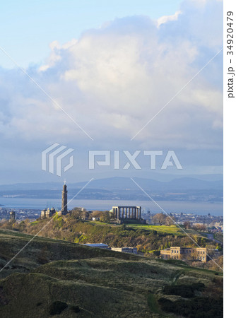 Calton Hill in Edinburgh Calton Hill in Edinburgh 34920479
