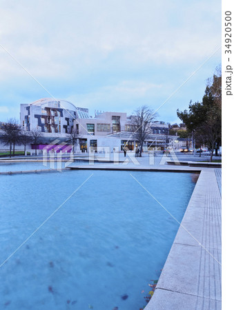 Scottish Parliament Building in Edinburgh 34920500